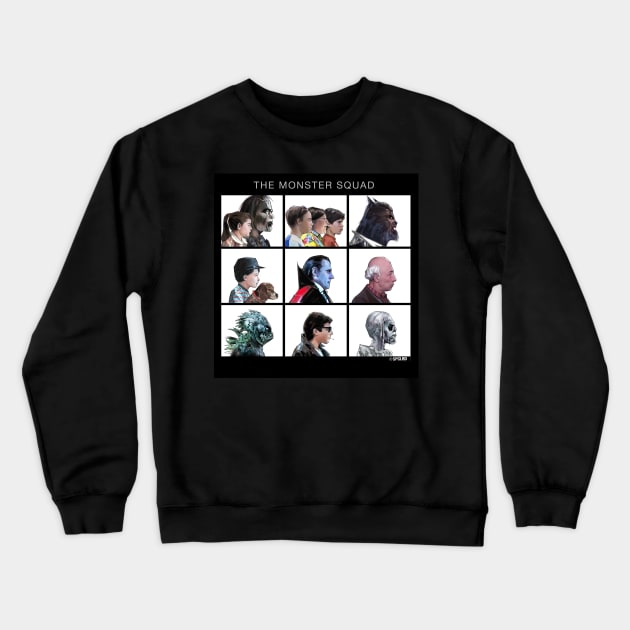 The Monster Squad Crewneck Sweatshirt by spacelord